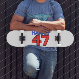 HARRIS-WALZ 2024 USA ELECTIONS DEMOCRATS SKATEBOARD