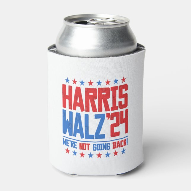 HARRIS WALZ 2024 - We're Not Going Back  Can Cooler (Can Front)