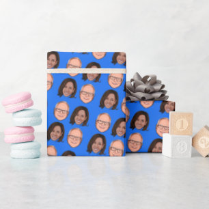 Harris Walz 2024 Wrapping Paper