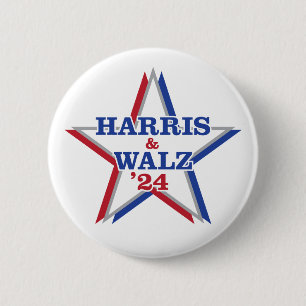 HARRIS & WALZ '24 button