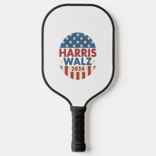 HARRIS WALZ 24 DEMOCRACY 2024 PICKLEBALL PADDLE