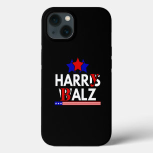 Harris Walz 24 Harry Balz 2024 Meme Democratics iPhone 13 Case