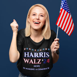 Harris Walz 24-Hope is Making a Comeback T-Shirt