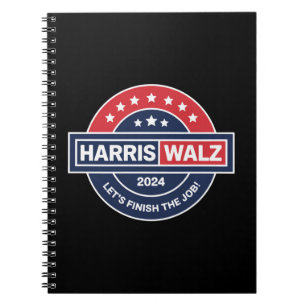 Harris Walz 24 Kamala Harris Madam President 2024  Notebook