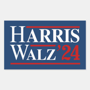 Harris Walz '24 Rectangular Sticker