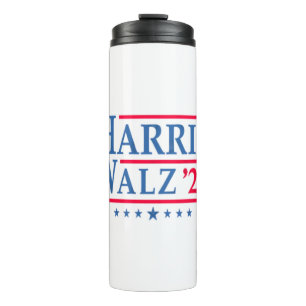 Harris Walz 24  Thermal Tumbler