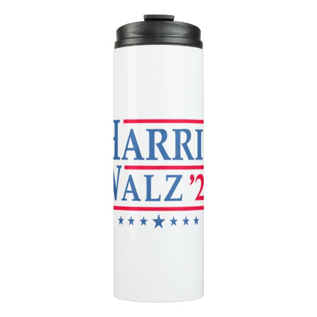 Harris Walz 24  Thermal Tumbler (Front)