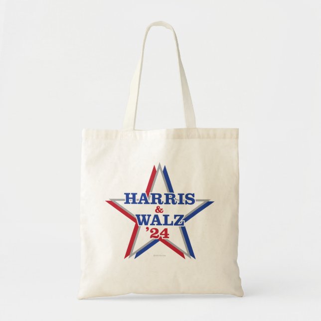 HARRIS & WALZ '24 Tote Bag (Front)