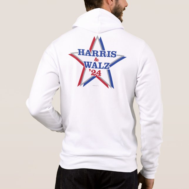 HARRIS & WALZ '24 – zip front hoodie (Back)