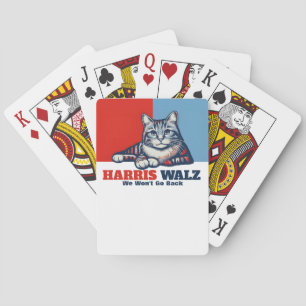 Harris Walz Campaign Playing Cards