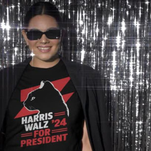 Harris Walz Childless Cat Ladies T-Shirt