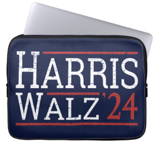 Harris Walz Election 2024 I Laptop Sleeve