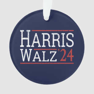 Harris Walz Election 2024 I Ornament