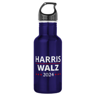 Harris Walz Election 2024 III 532 Ml Water Bottle