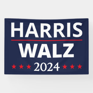 Harris Walz Election 2024 III Banner