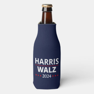 Harris Walz Election 2024 III Bottle Cooler