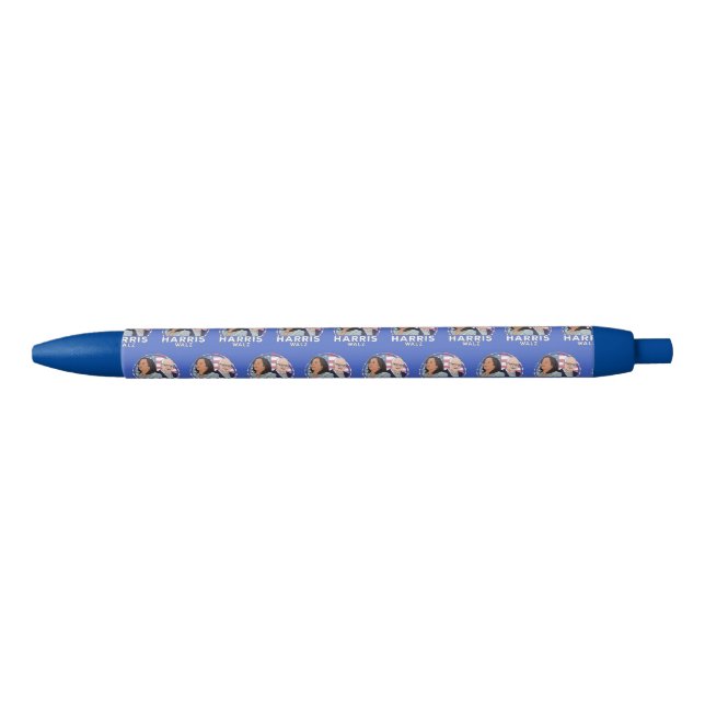 Harris Walz Election Blue Ink Pen (Front)