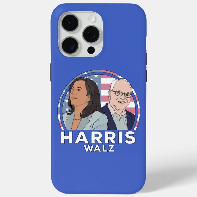 Harris Walz Election Case-Mate iPhone Case (Back)