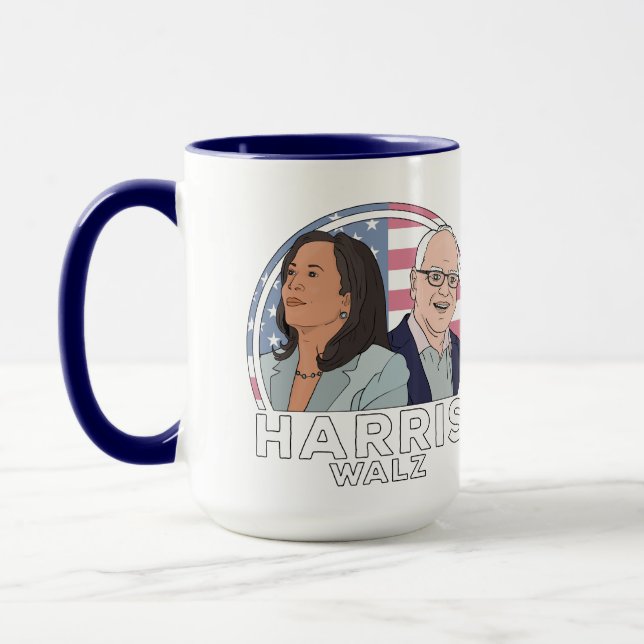 Harris Walz Election Mug (Left)