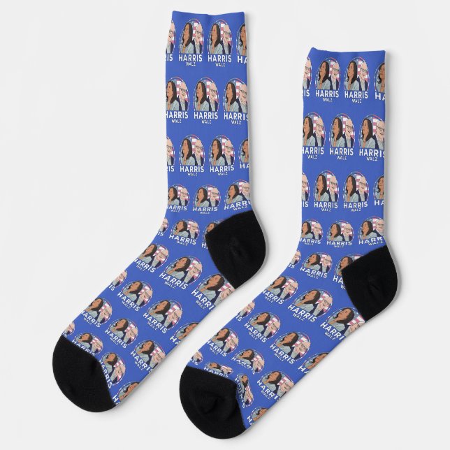 Harris Walz Election Socks (Left)
