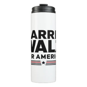 harris walz for america  thermal tumbler