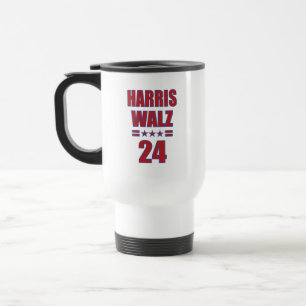 Harris Walz, For the People Travel Mug