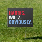 Harris Walz Obviously