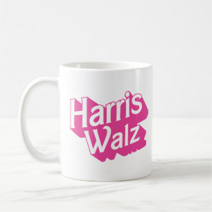 Harris Walz Pink Coffee Mug