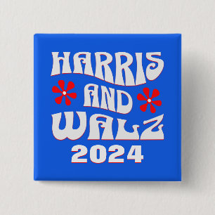 Harris & Walz Retro 15 Cm Square Badge