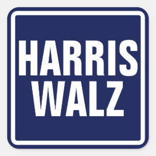 Harris-Walz  Square Sticker