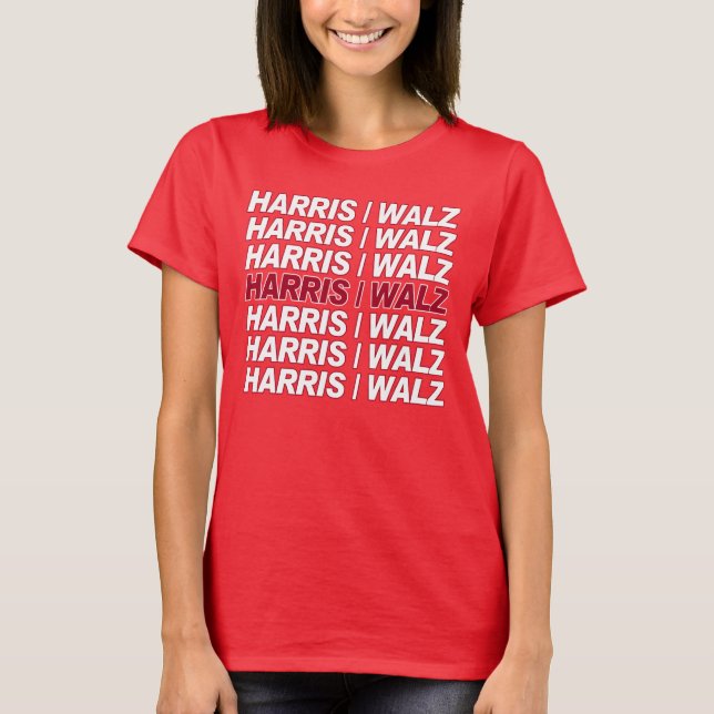 Harris / Walz  T-Shirt (Front)