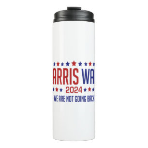 harris walz thermal tumbler