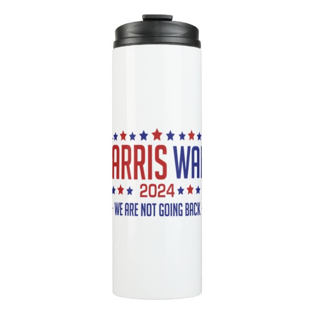 harris walz  thermal tumbler (Front)