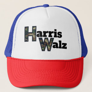 Harris Walz Trucker Hat