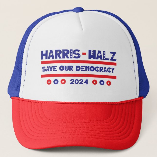Harris- Walz Trucker Hat (Front)
