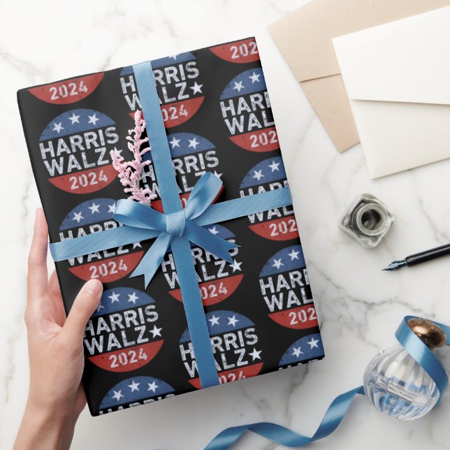 Harris Walz Waltz Harris Walz Wrapping Paper (Gifting)