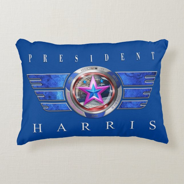 Harris/Walz Wing Medallion Decorative Cushion (Front)