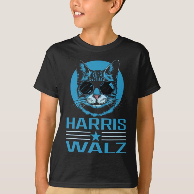 Harris WAlzheimer Harris Waltz 2024 Democratic Vp  T-Shirt (Front)