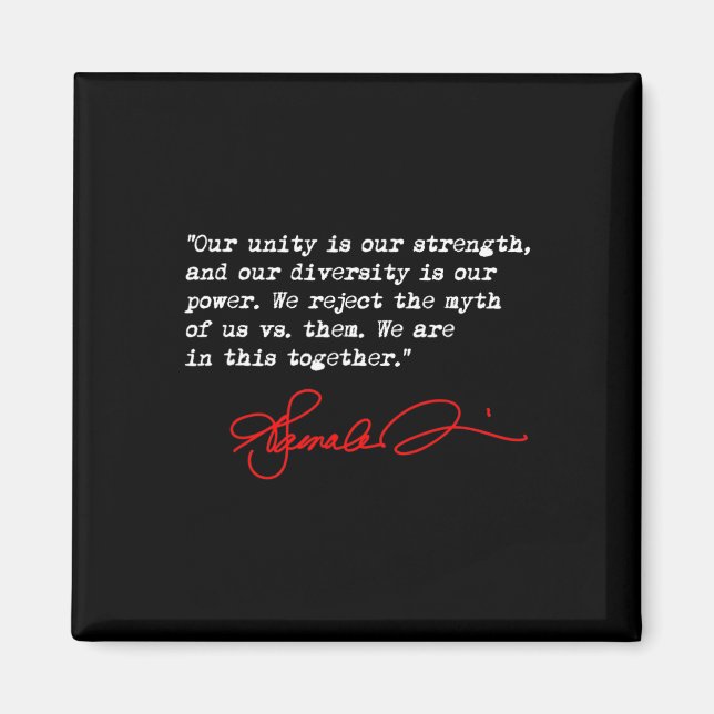 Harris - We Are In This Together  Magnet (Front)