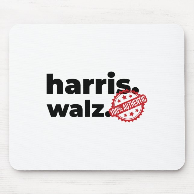 Harris. Wheimer. - 100% Authentic  Mouse Mat (Front)