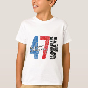 Harris Wheimer 2024 Save Democracy 2024 Election F T-Shirt