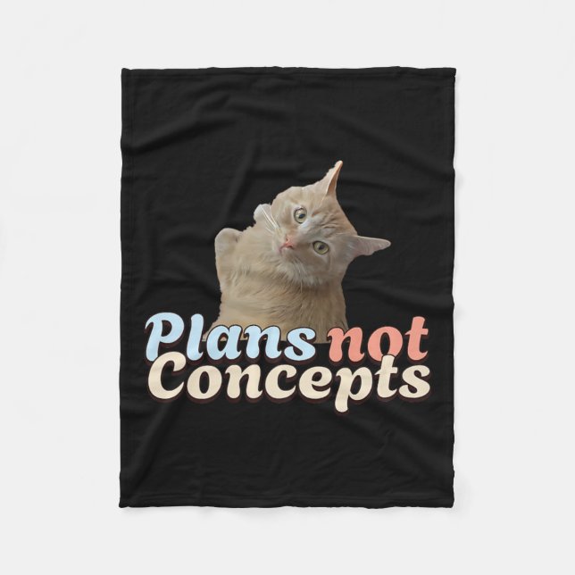 Harris Wheimer Cat Says Vote Plans Not Concept Of  Fleece Blanket (Front)