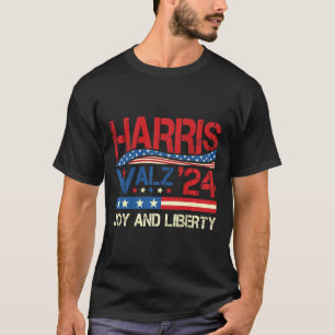 Harris Wheimer Joy Liberty - Harris Waltz 2024 Ret T-Shirt