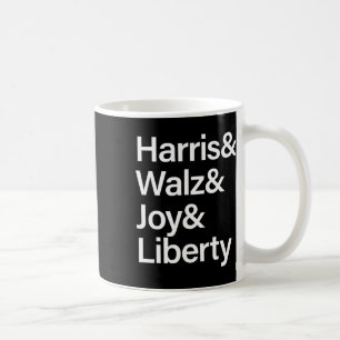 Harris Wheimer Joy Liberty Vote Kamala Harris Pres Coffee Mug