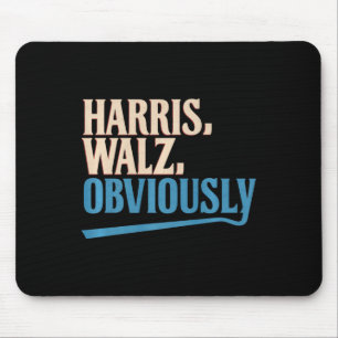 Harris Wheimer Obviously Election 2024 Premium Mouse Mat