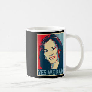 Harris Yes We Kam 2024 Election Political Campaign Coffee Mug