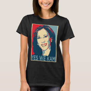 Harris Yes We Kam 2024 Election Political Campaign T-Shirt
