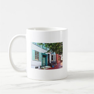Harrisburg PA - Building with Green Door Coffee Mug