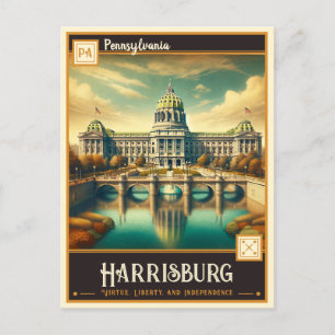 Harrisburg, Pennsylvania   Vintage Postcard