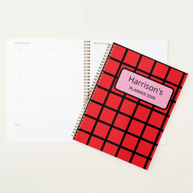 Harrison customisable planner (Display)